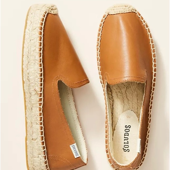 Soludos Shoes - Soludos cognac leather shoes